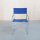 Vintage italian chrome folding chair, 1960s