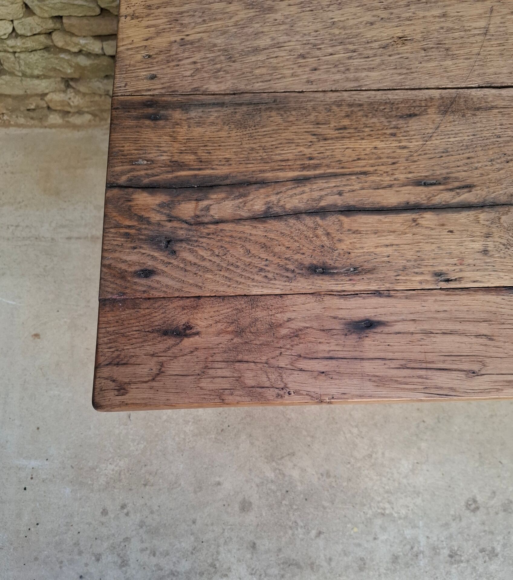 Oak farmhouse table 200cm