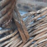 Vintage wicker basket
