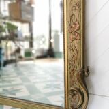 Miroir de cheminée art nouveau 1900 - 83x150cm