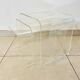 Nesting tables in transparent plexiglass – Design David Lange – 1970s
