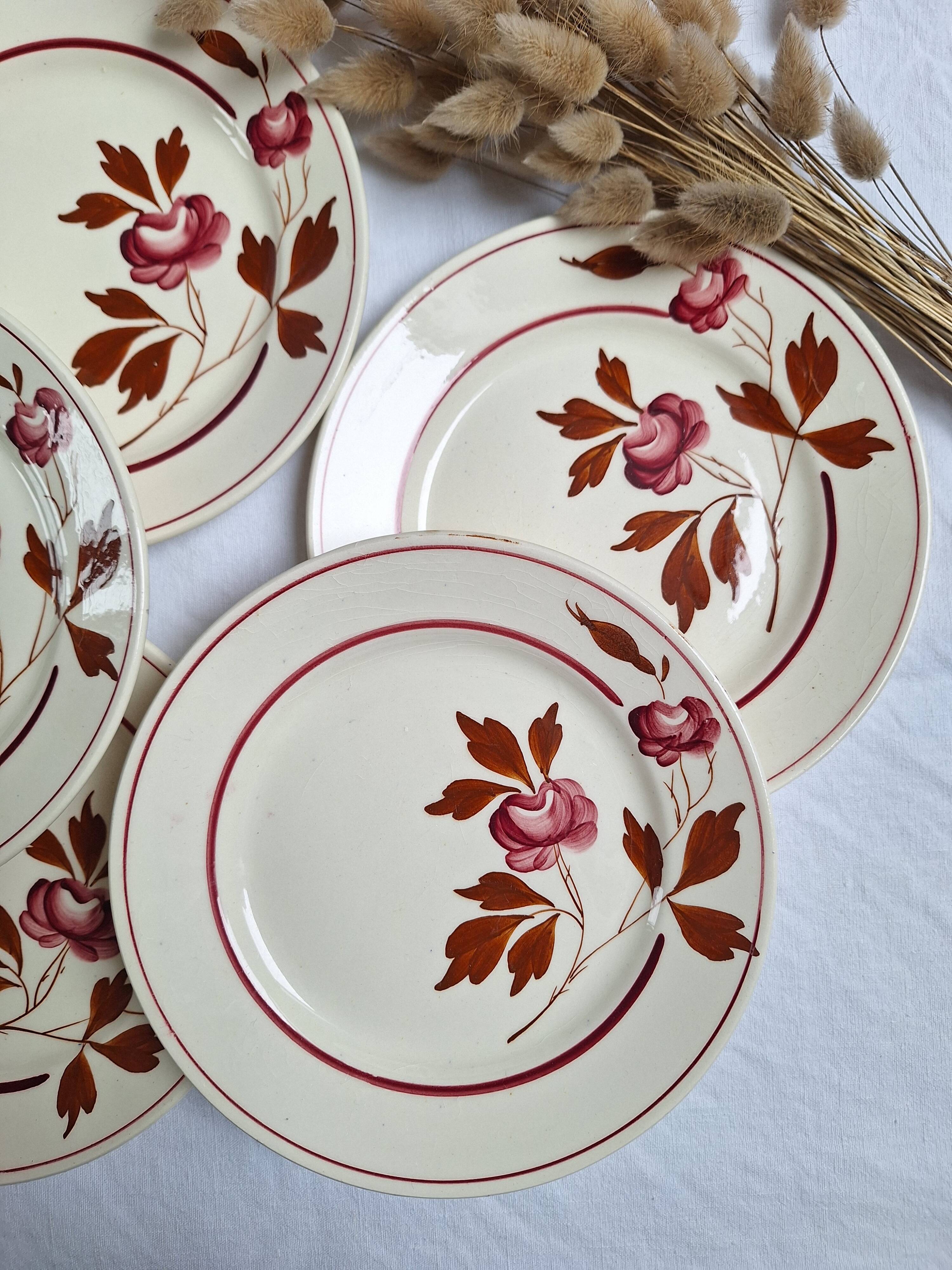 Luneville dessert plates