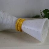 Alabaster and marble diabolo lamp