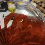 Signed Sèvres crystal dish