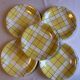 5 dessert plates Hossegor Salins