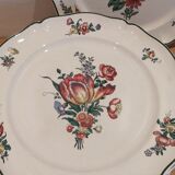 10 Villeroy & Boch Mettlach flower plates