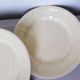 Set of 4 vintage flat plates from Moulin des Loups and St Amand 210369