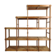 Pine staircase shelf design bauhaus circa 80