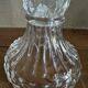 Glass candle holder