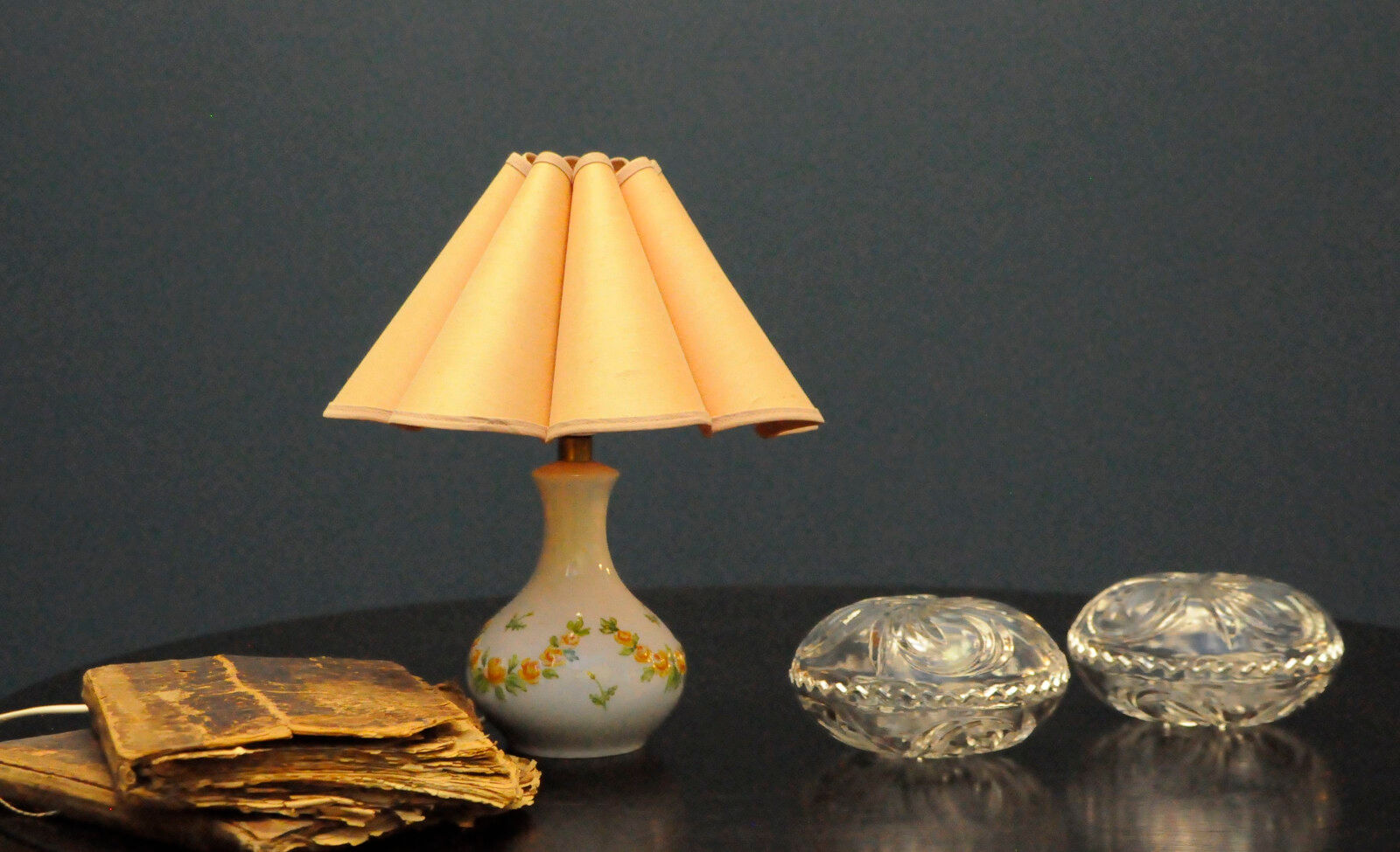 Danish porcelain lamp