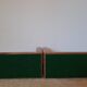 Wooden bookends shaped like an apple and pear – Minimalist design