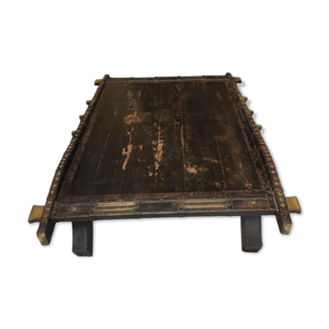 Table basse charette