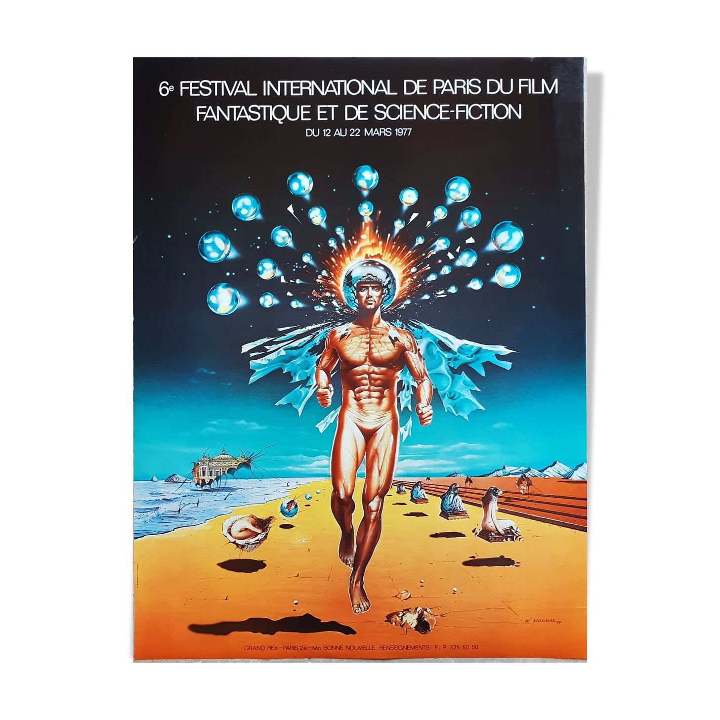 Poster 6th Paris International Festival of Fantasy Film and Science Fiction