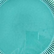 Plat en faïence Royal Boch vert 31 cm