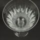 Saint-Louis, 6 cut crystal water glasses in the Tommy model, perfect condition.