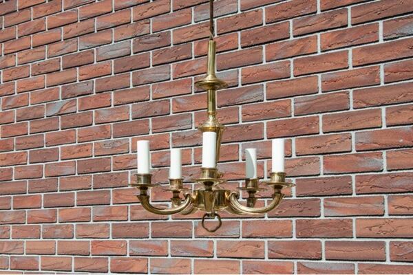 Lustre à cinq bras, Europe occidentale, années 1950.