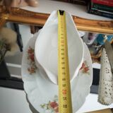 Gravy boat +2 Porcelain Raviers Limoges Lafarge / Floral Country Decor