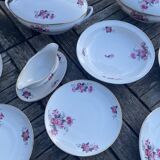 Service de table en porcelaine Cirot Gadouin