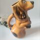 Pitcher ceramic carafe vintage dog