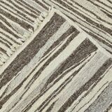 8x10 Brown & Beige Modern Wool Turkish Rug, 238x324Cm SK 34372