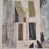 The Mediterranean House - Original signed-numbered lithograph - René Génis - EA