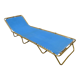 Transat relax chaise longue pliante Lafuma Chantazur vintage