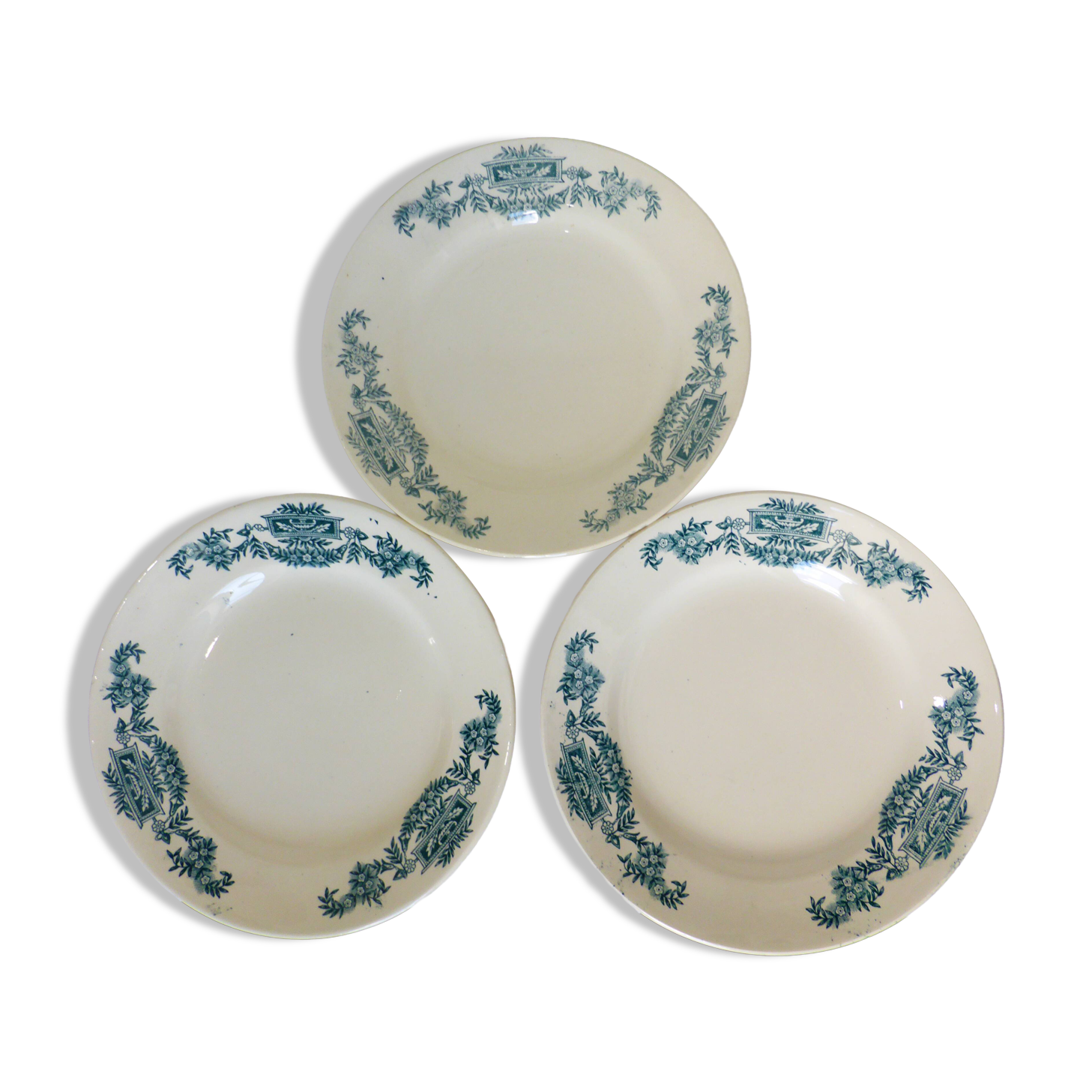 3 flat plates from Longchamp model Lutèce 220612