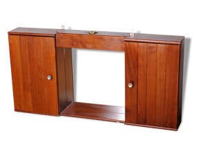 Armoire  à pharmacie - miroir teck