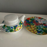 Teapot and its plate