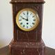 Pendule borne en marbre