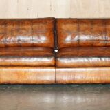 Fendi crocodile-embossed leather canapé, limited edition.