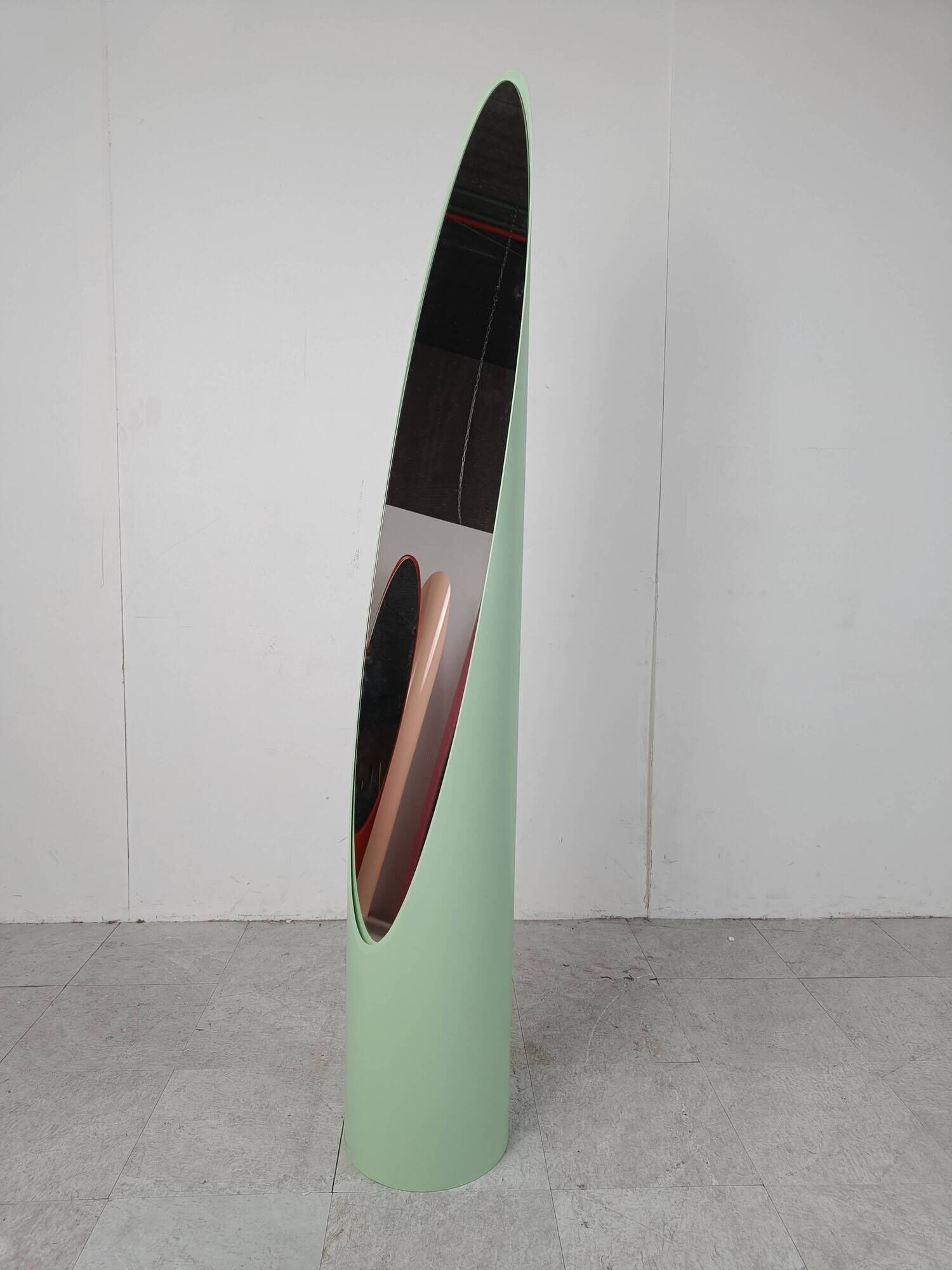 Unghia mirror by Rodolfo Bonetto, Italy 1970s