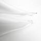 50s brass chandelier with white and transparent Murano glasses Franco Luce