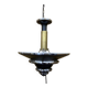 Vintage Art Deco ceiling light by Georges Halais, 1930.