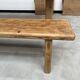 Solid oak bench from the 60s