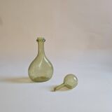 Bubble glass carafe