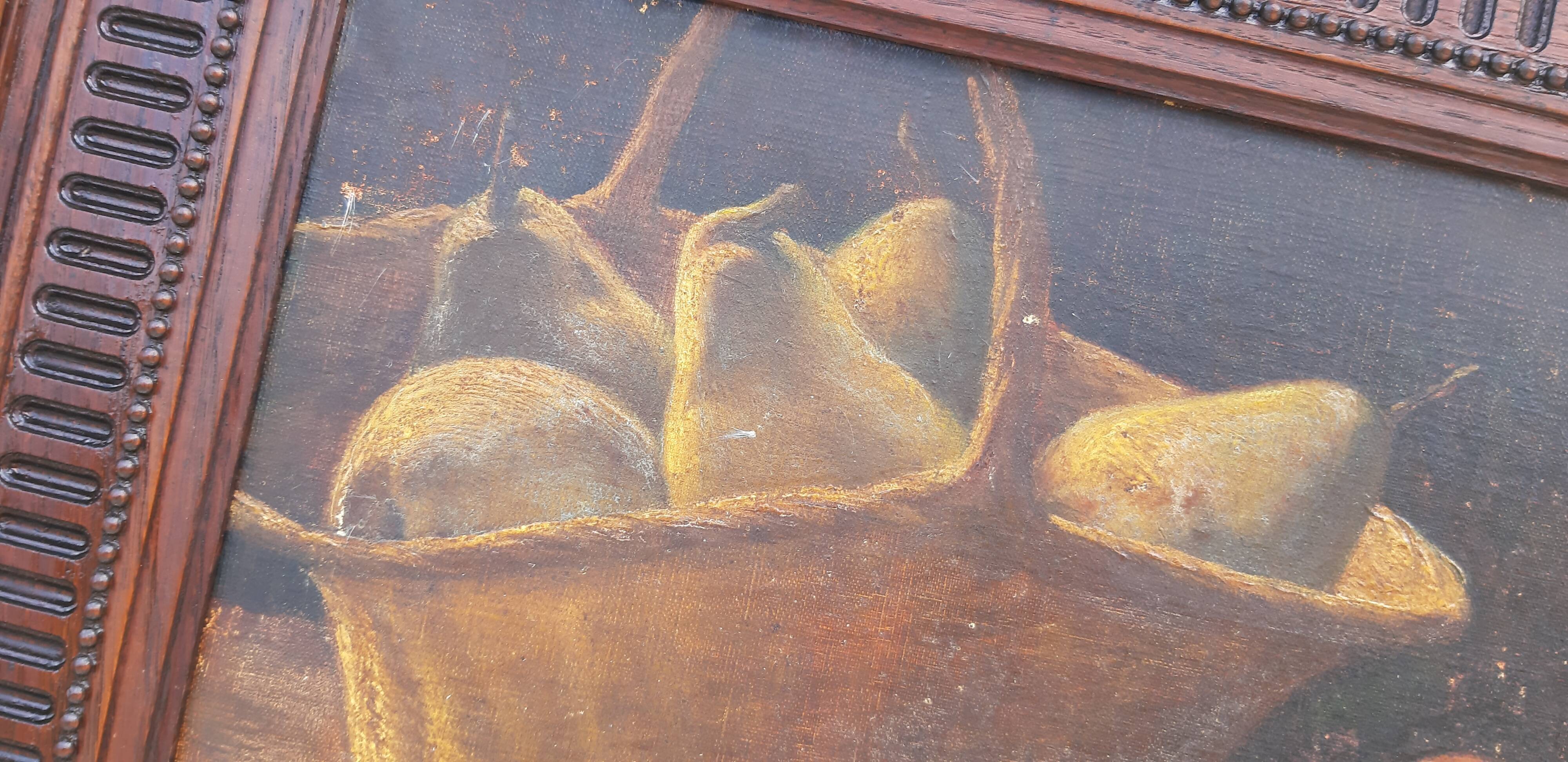 Pair of Oils on Canvas 19 signed