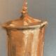 Signed painting Pastel terracotta "the terracotta jar" indigo paper