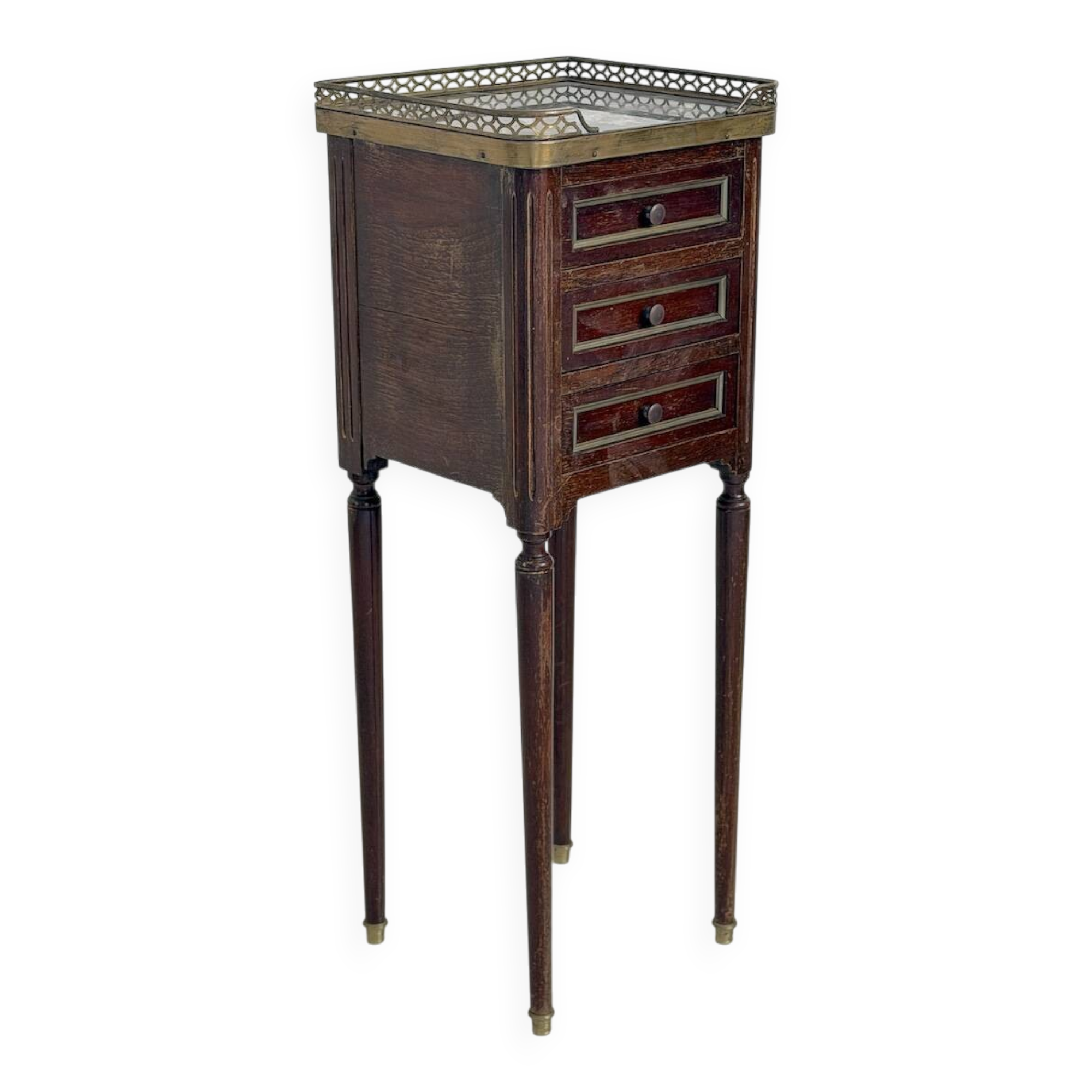Small bedside table in Louis XVI style