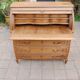 cylinder desk from the Louis XV period in oak, late 18th century