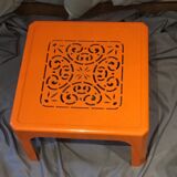 Gilac coffee table orange worked model n°1853