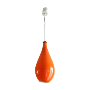 Suspension goutte en - orange