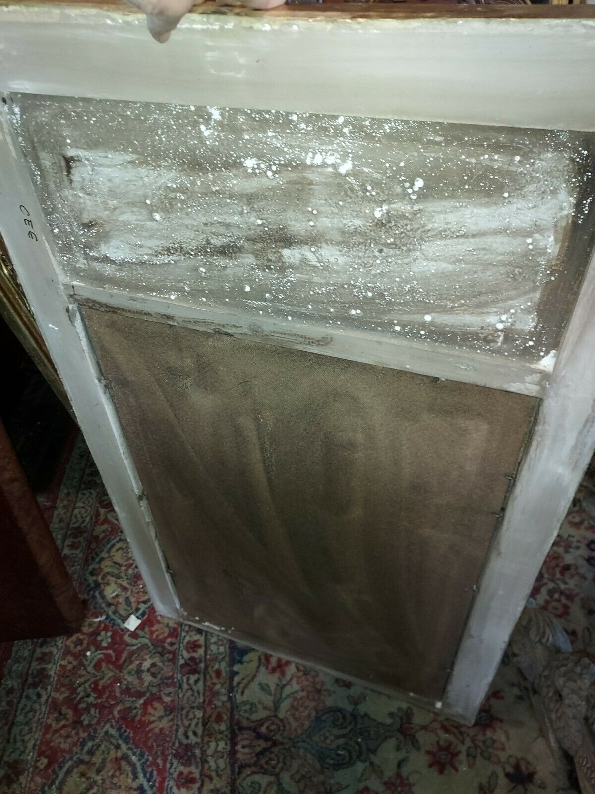 Trumeau mirror with loves