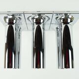 Staff chrome plated ceiling light a248 design rolf krüger 1960s 6 available