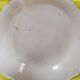 Antique plate in earthenware – hand-painted decoration – collector's item