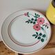 Large presentation plate Primerose Céranord Saint Amand
