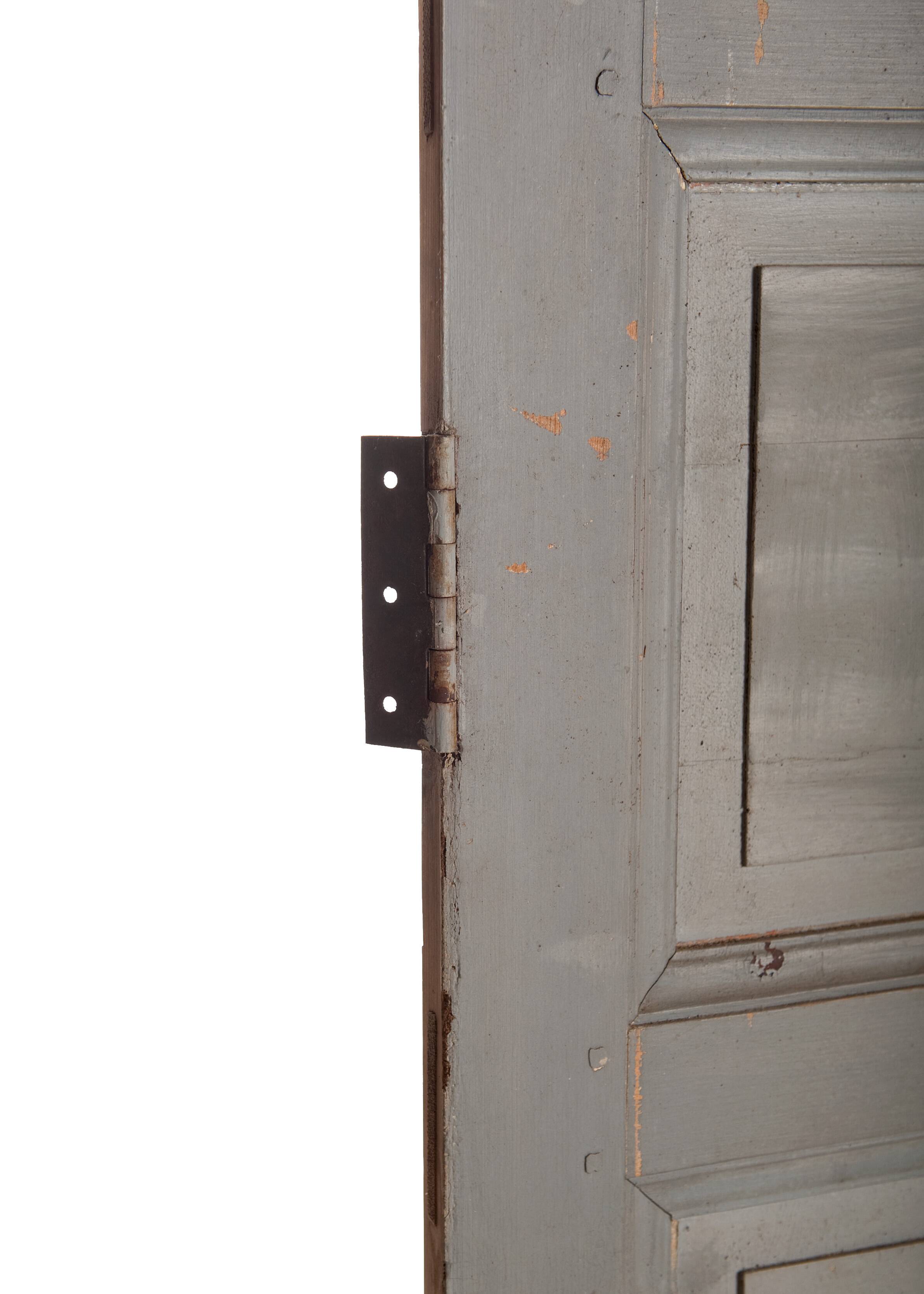 Double leaf interior door in late 18th century fir