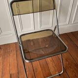 Plexiglass folding chair