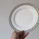 Ensemble de 4 assiettes plates, Digoin Sarreguemines, modèle Valence