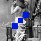 Vintage photography woman cabaret A4 - 1920